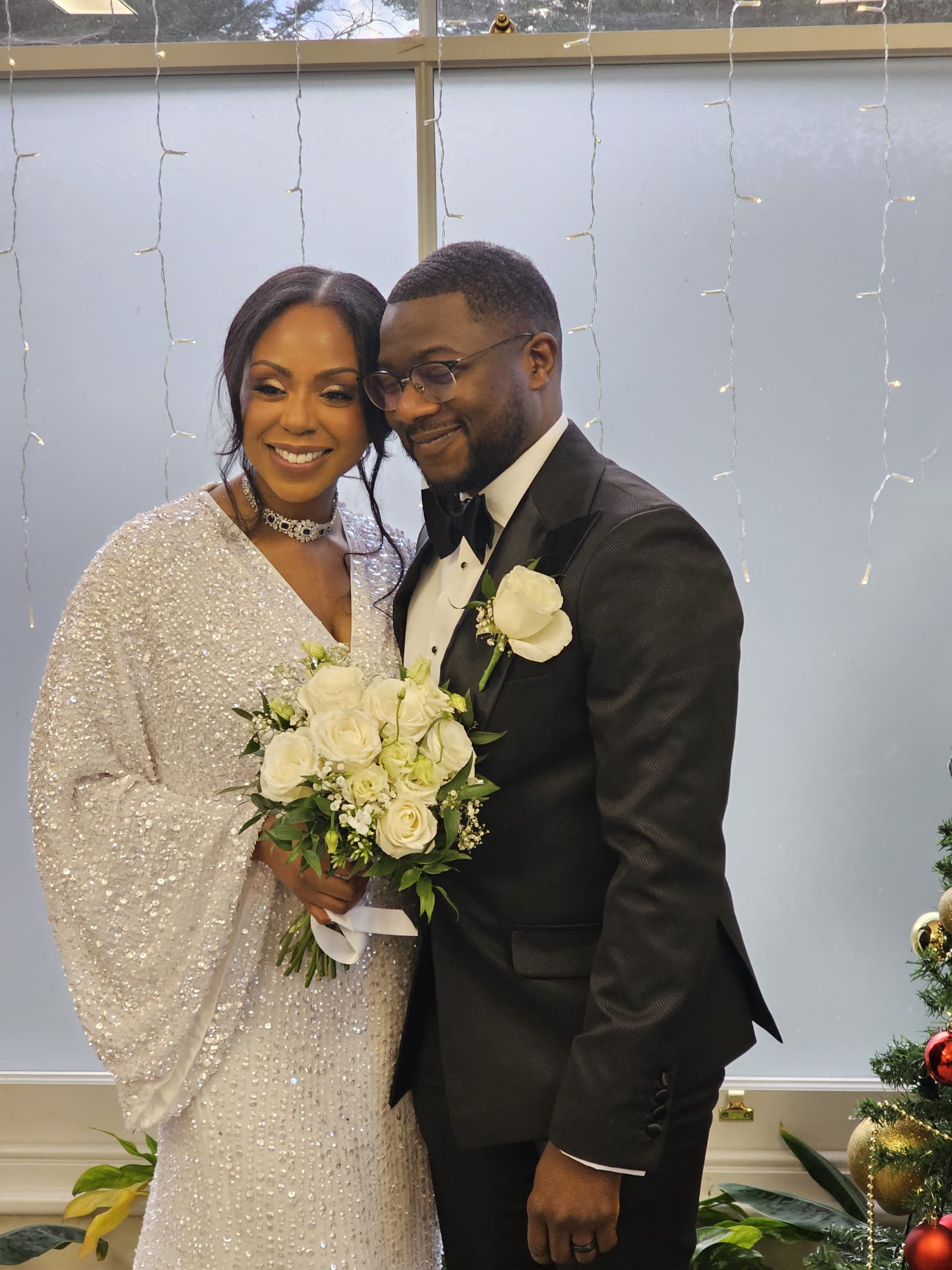 Abiola and Oluwatosin - elegant wedding couple photo for London wedding celebration on March 26th, 2026