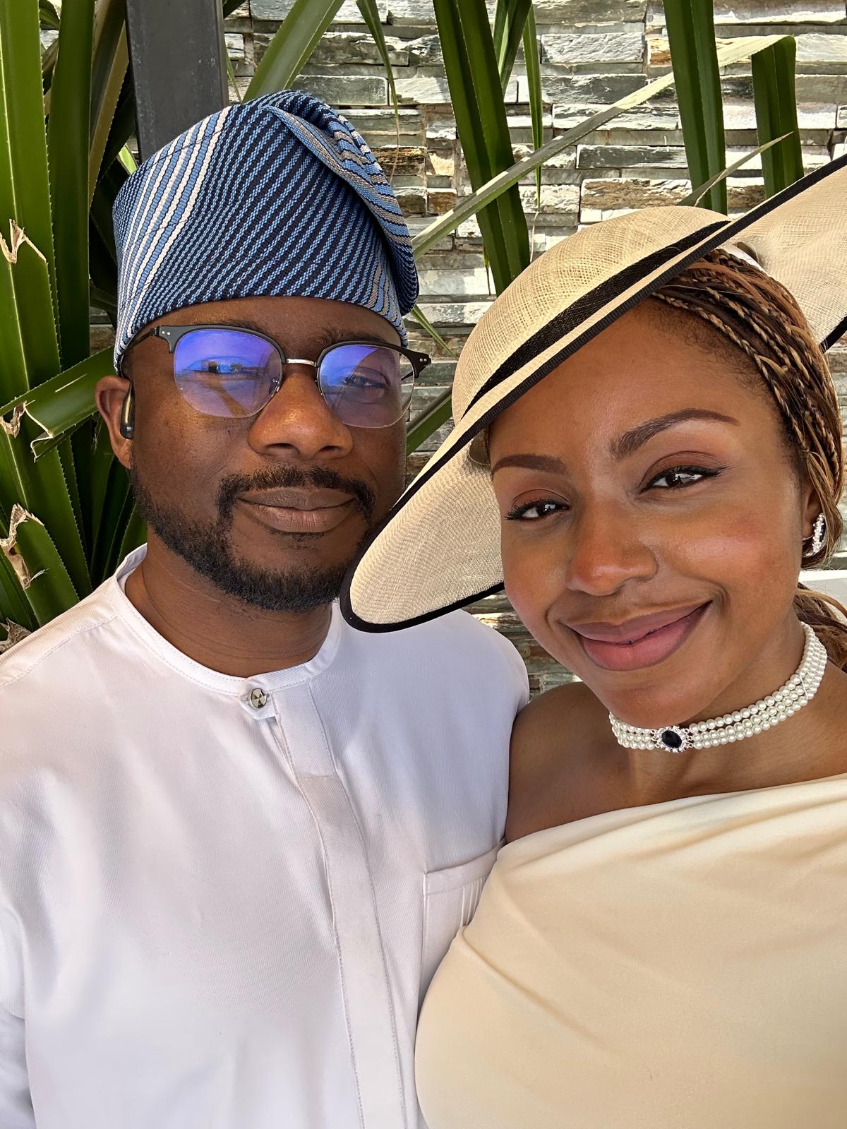 Abiola and Oluwatosin's wedding rings - elegant bands symbolizing eternal love and commitment